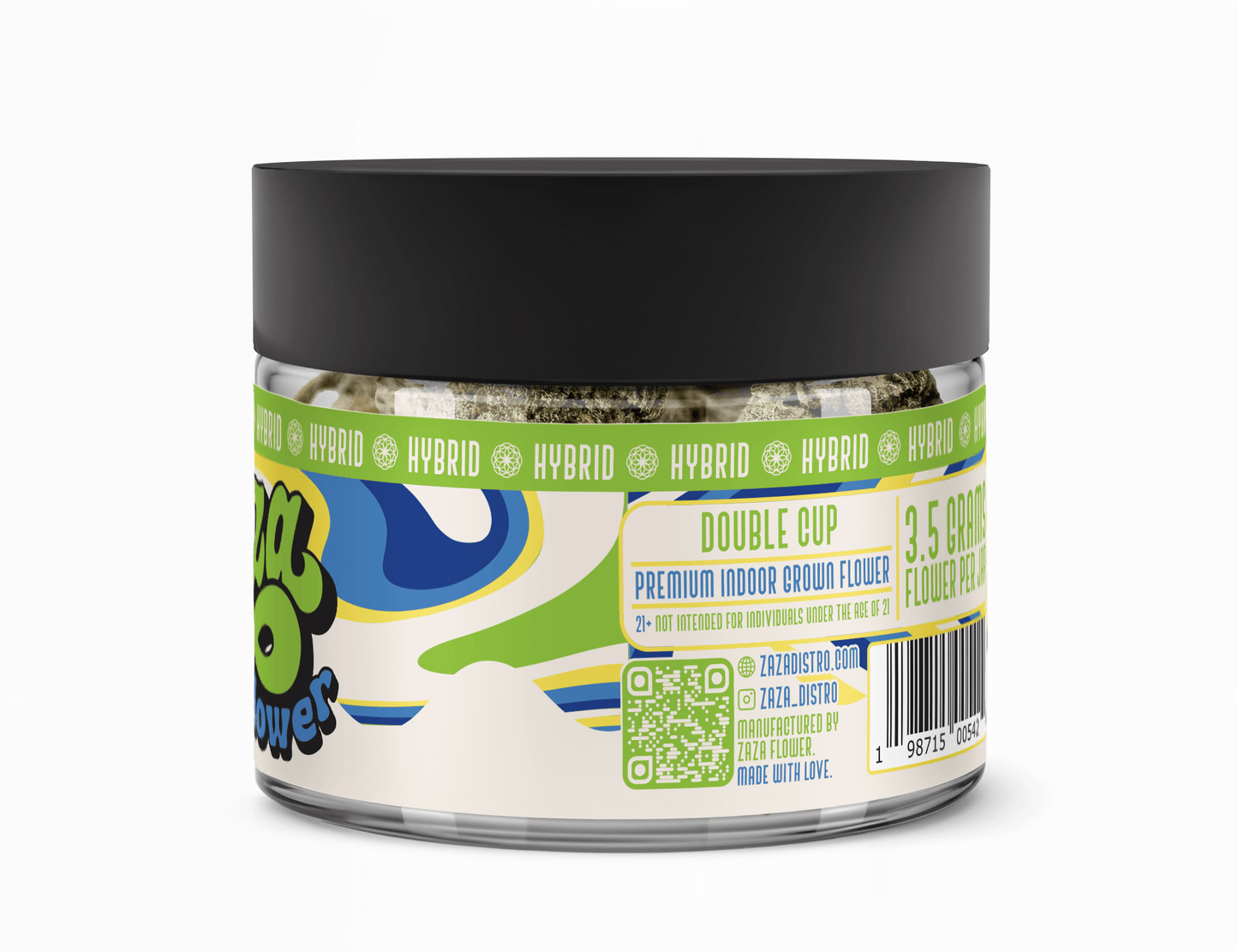 Zaza Flower - Double Cup - 3.5g - Hybrid