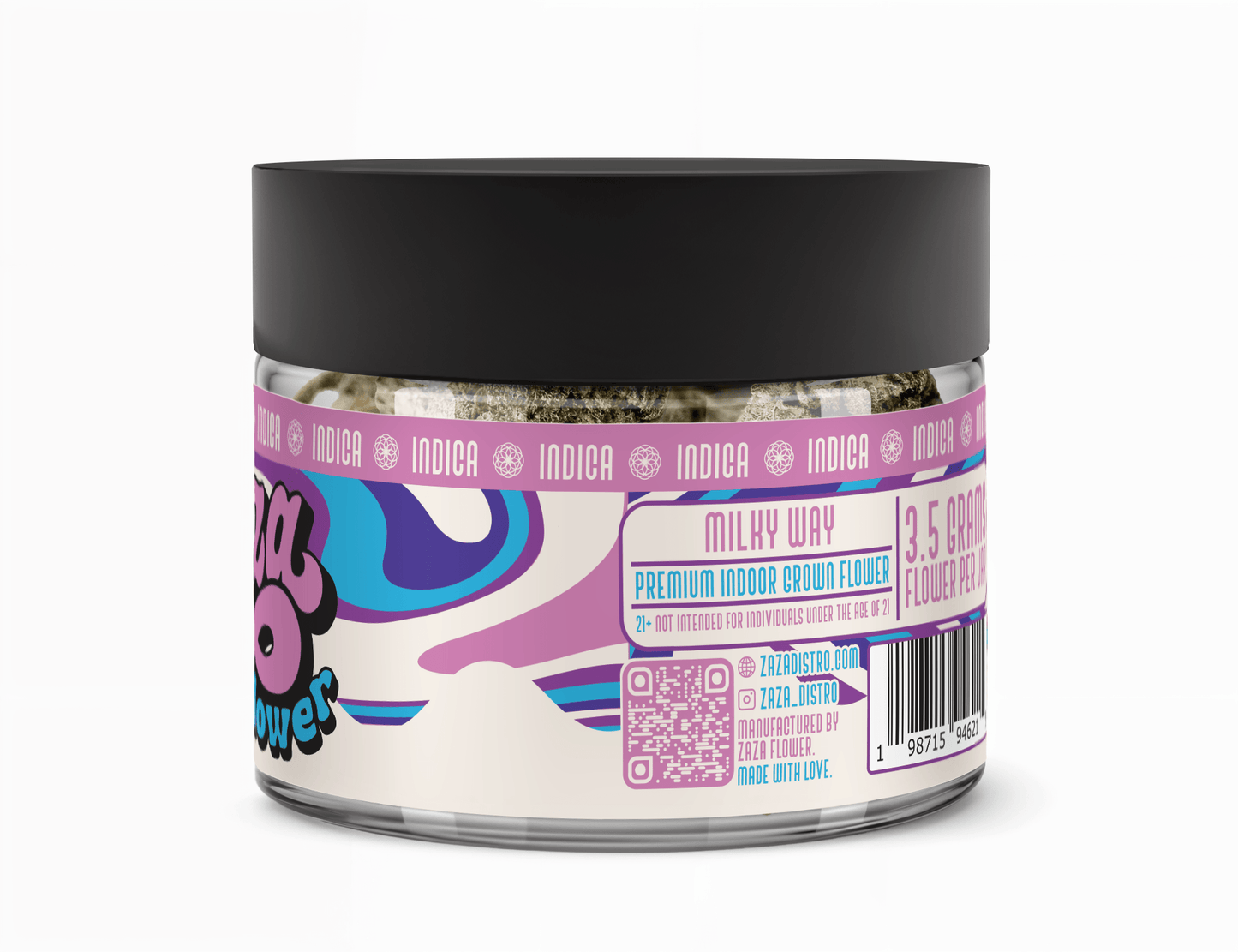 Zaza Flower - Milky Way - 3.5g - Indica